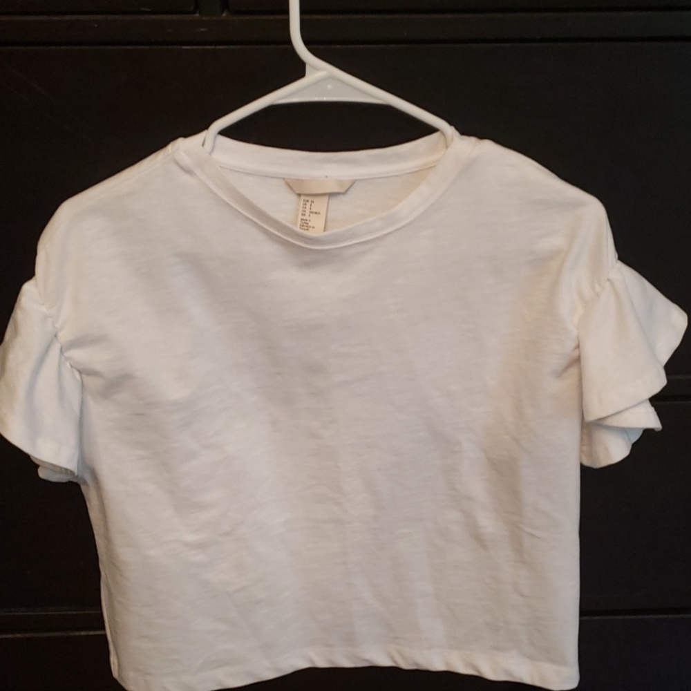White H&M shirt